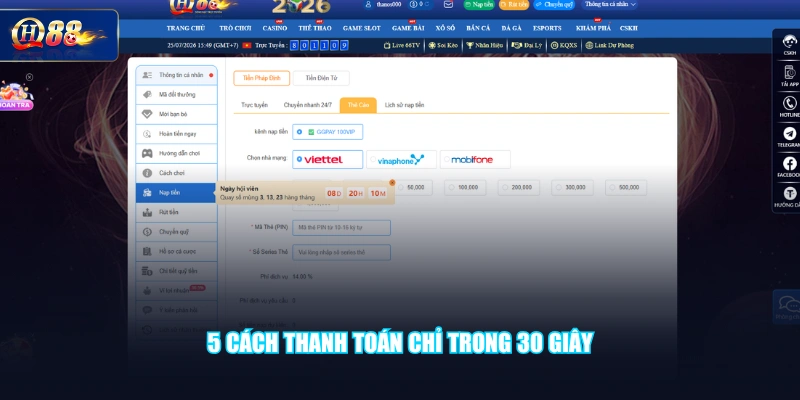 5 cách thanh toán chỉ trong 30 giây